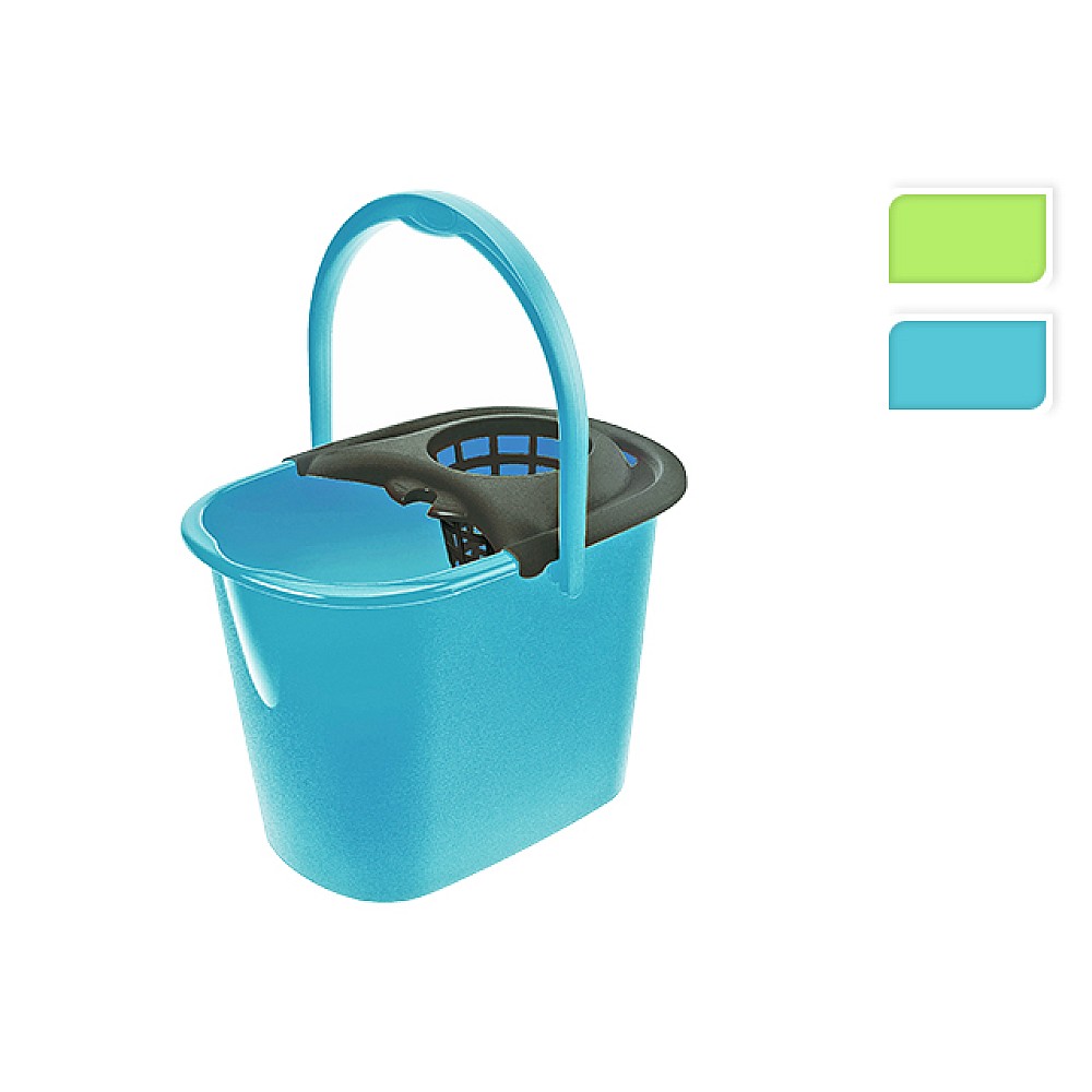Galeata cu strocator pentru mop Tontarelli 14l, 37X28.5X27.5cm