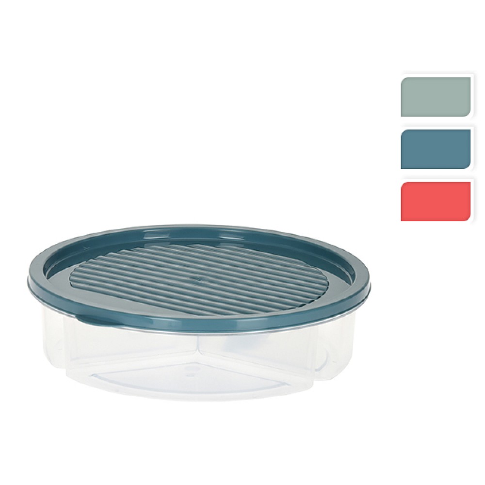 Container alimente EH 1.2l, D20X5.5cm, plastic