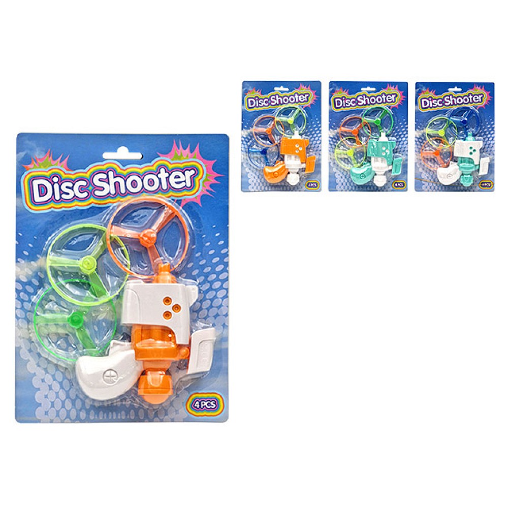 Pistol lansator de discuri + 3 discuri