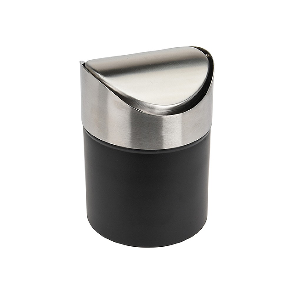 Cos pentru gunoi cu capac batant EH 2l 16cm, negru