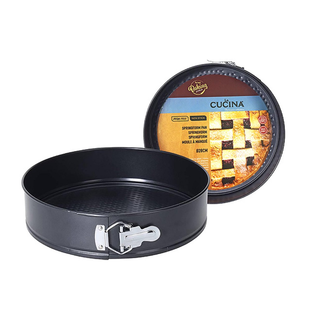 Forma pentru copt demontabila Cucina D28X7cm, antiardere