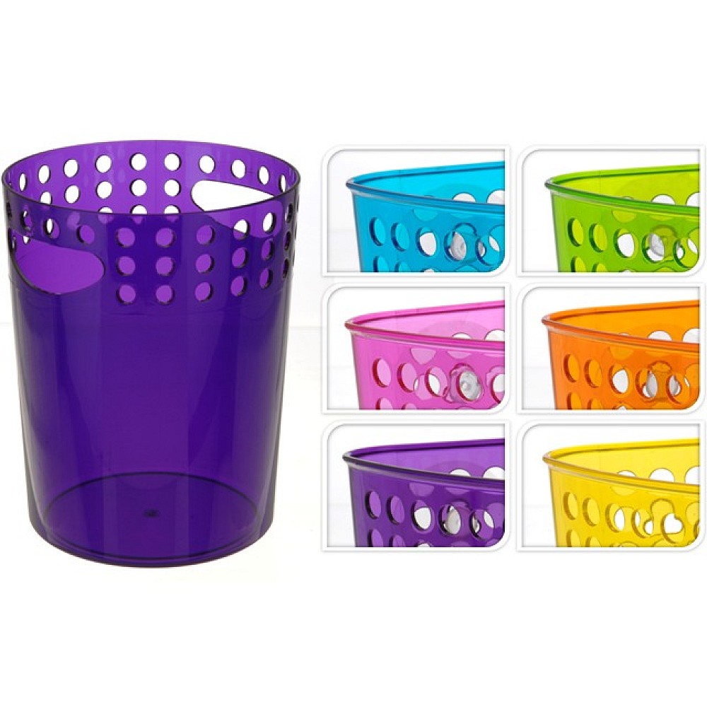 Cos pentru hartie D19cm, H24cm, plastic