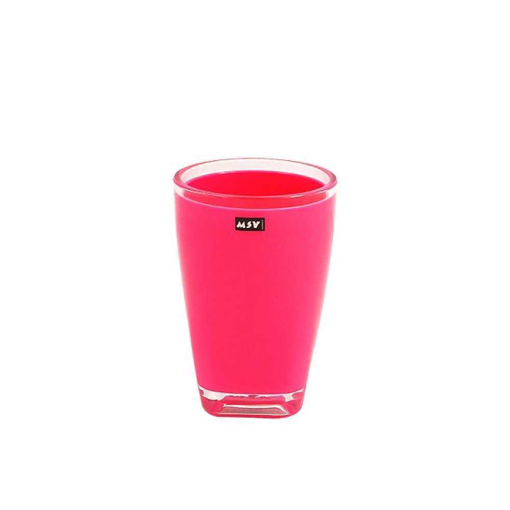 Pahar pentru periute de dinti MSV Tahiti, fuchsia
