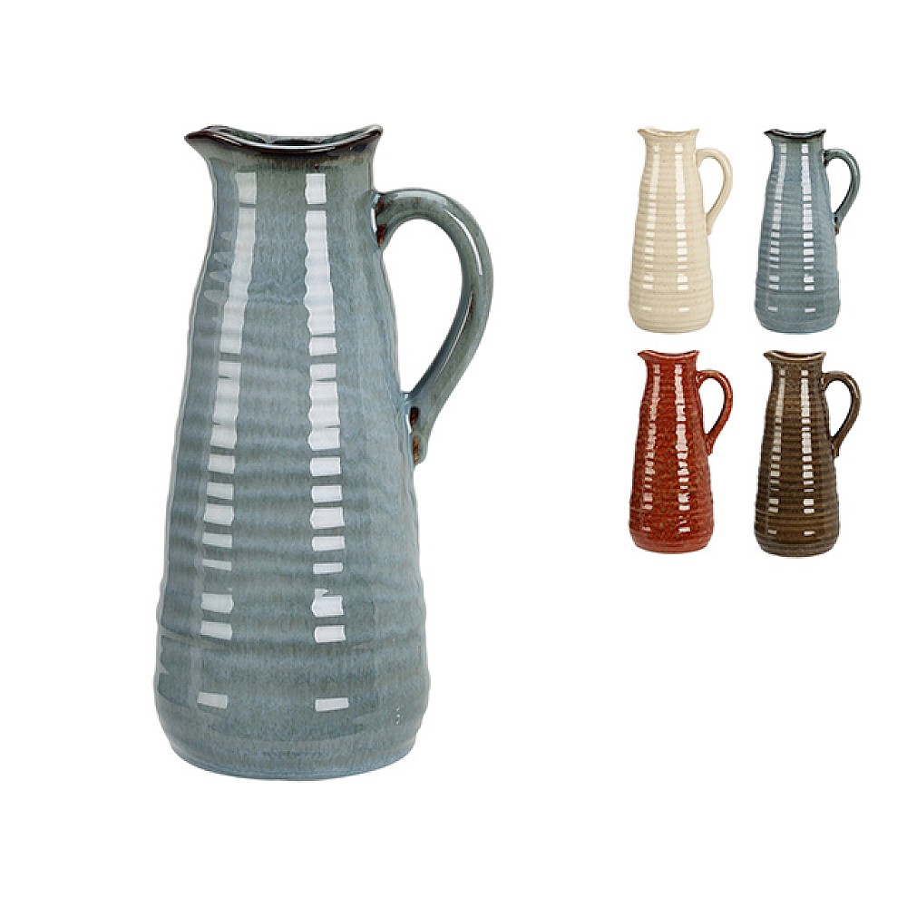 Vaza-ulcior din ceramica cu maner 