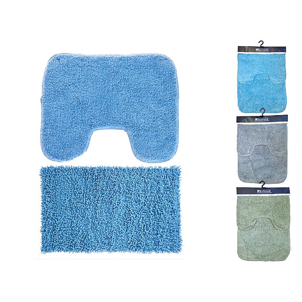 Covorase pentru baie/ WC 2 buc (50X70cm, 40X50cm)