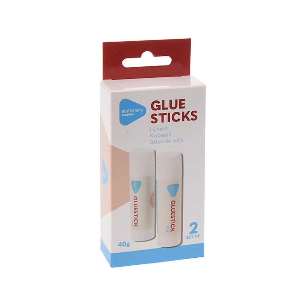 Set lipici solid tip creion Free&Easy, 2bucx40g