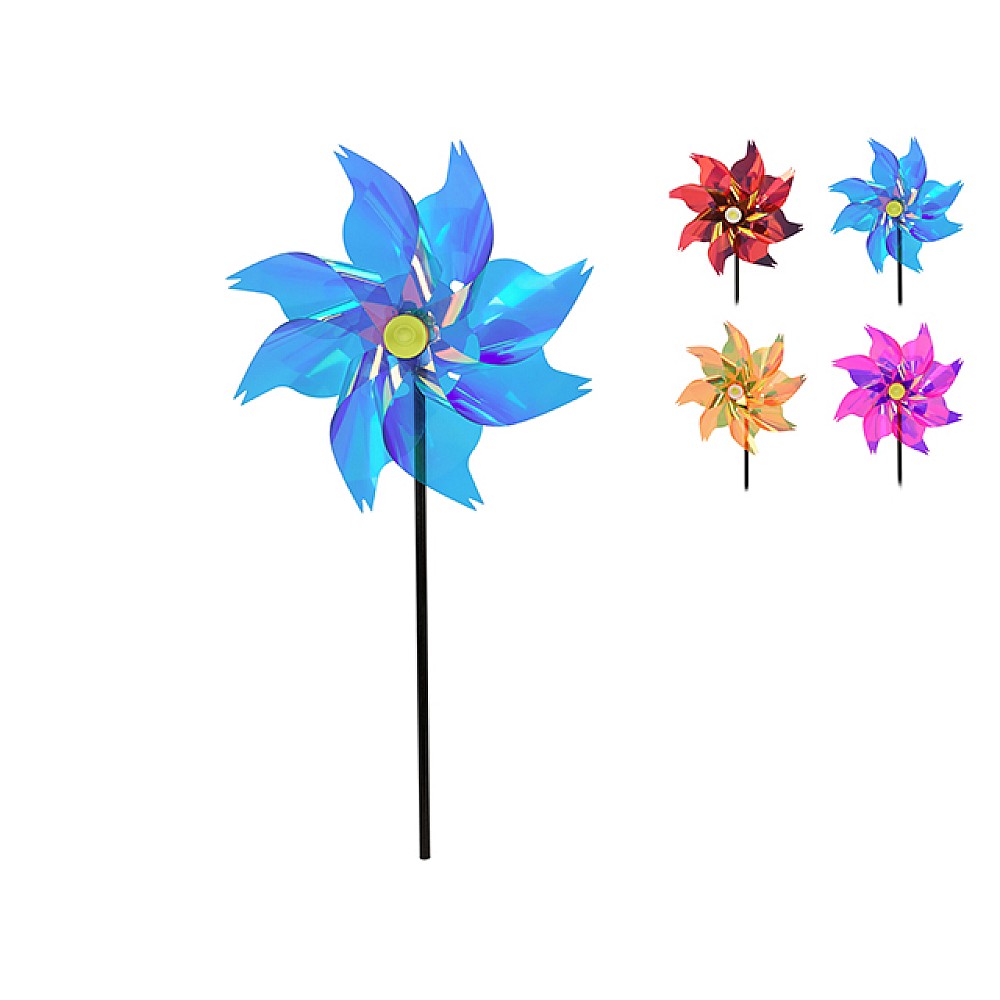 Morișcă de vânt clasică, 24cm, mâner 53cm