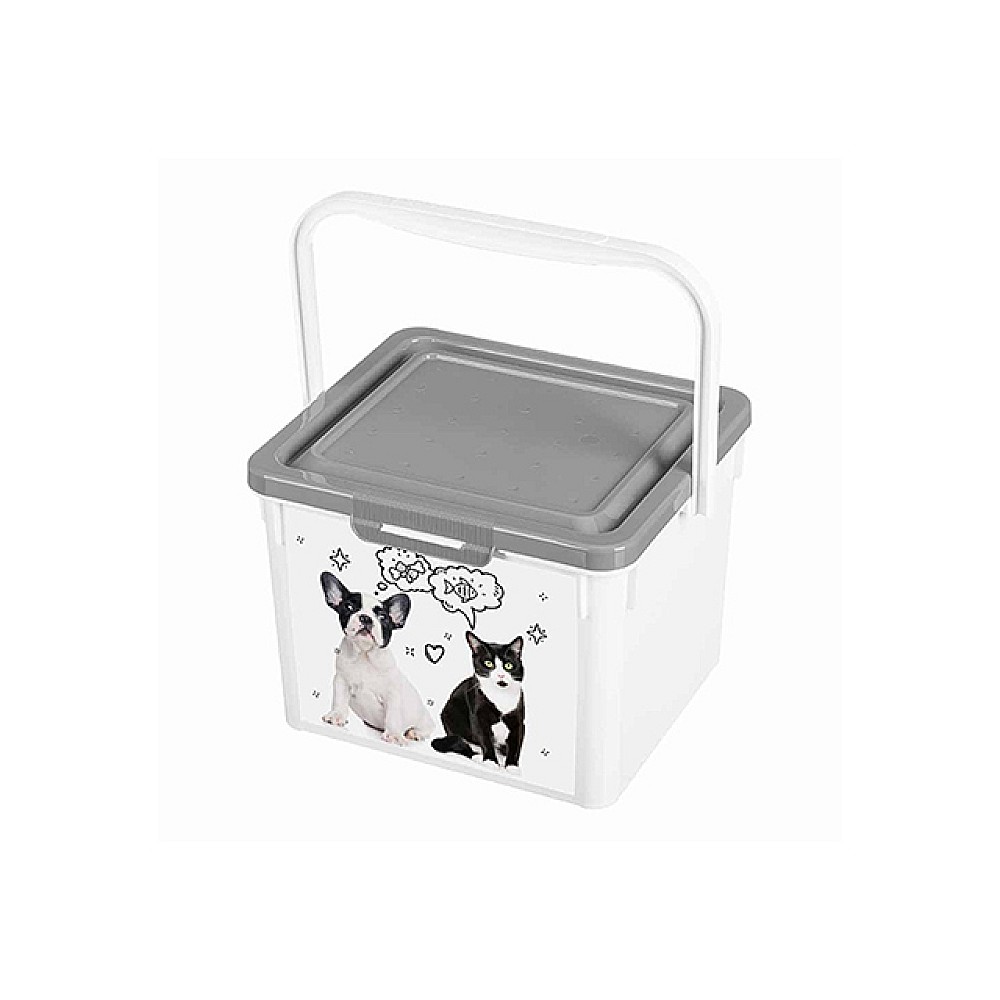 Container pentru hrana Lucky Pet 5,3l, pisici/ câni