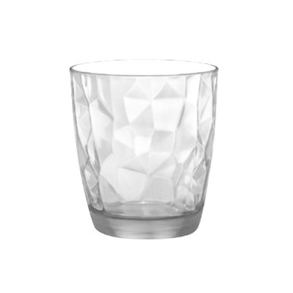 Pahar pentru apa Diamond 390ml, transparent