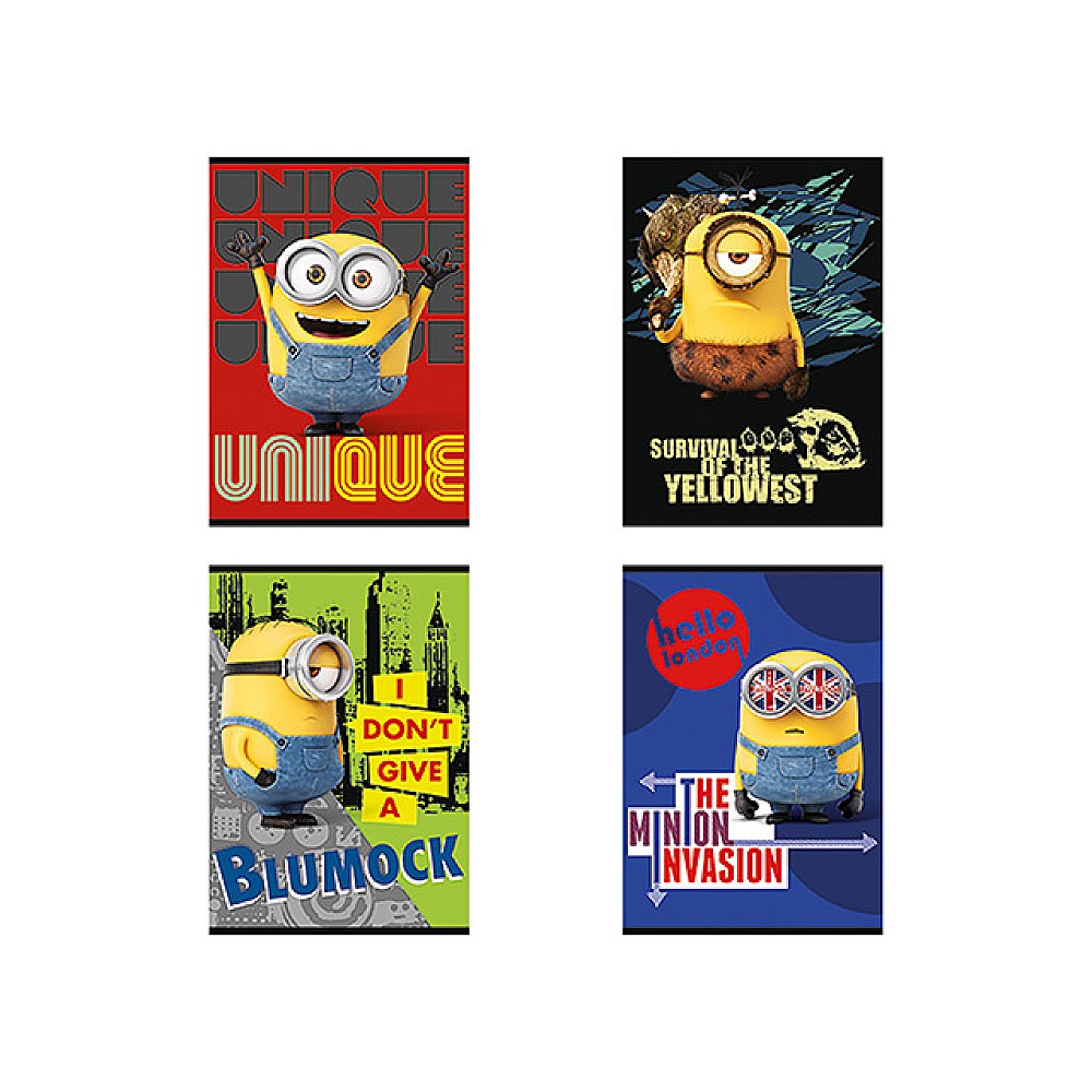 Caiet А5 60foi linie  Minions