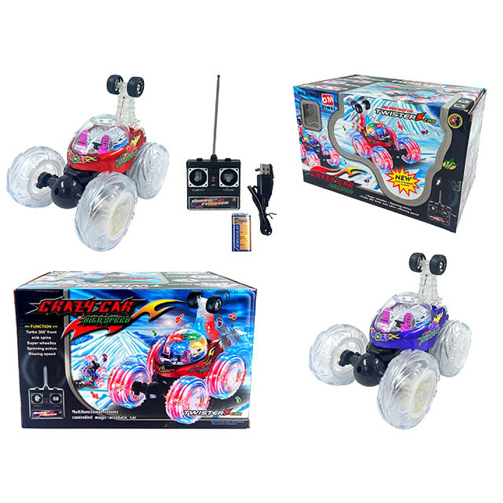 Super SUV car R/C cu muzica si lumina