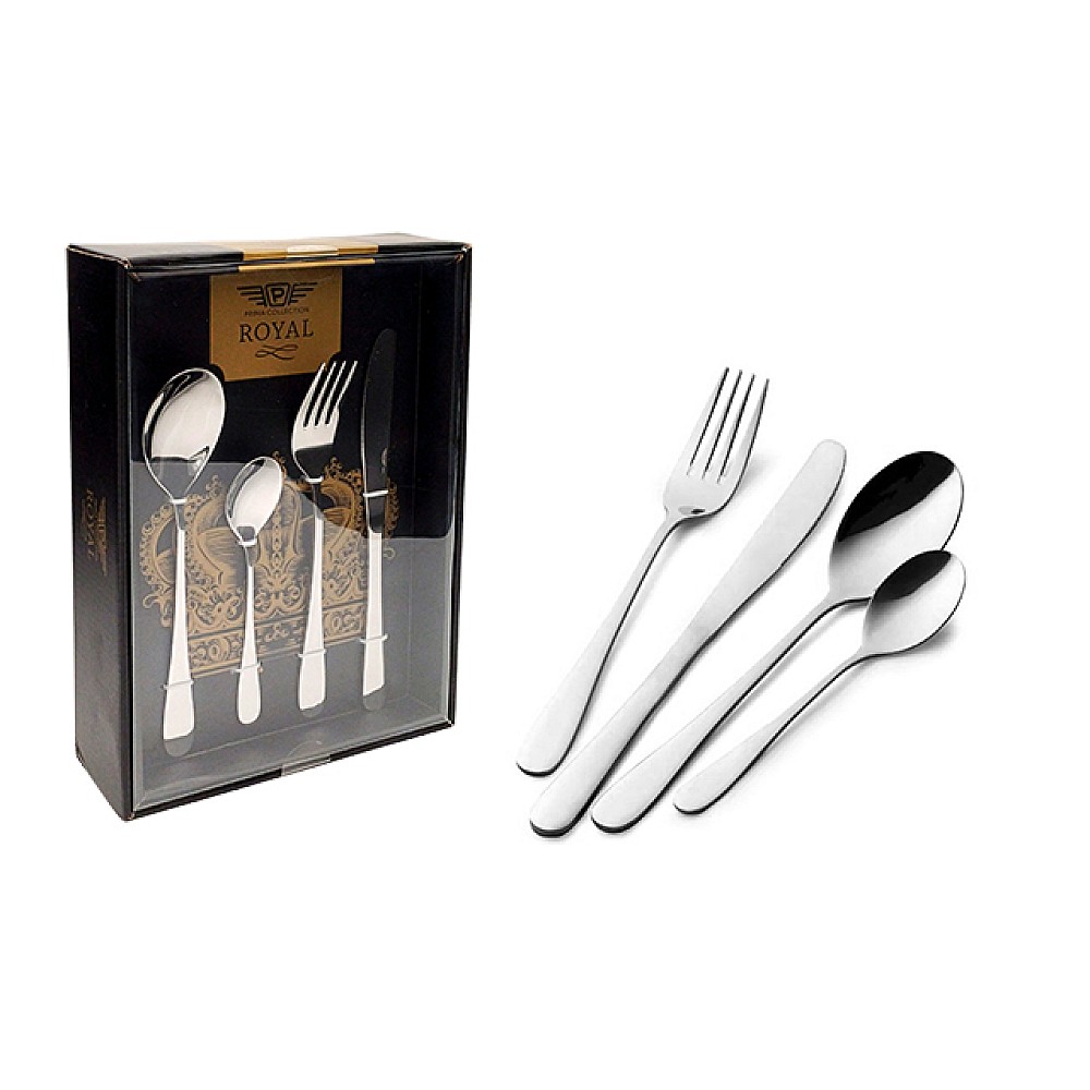 Set 24 de tacâmuri Pinti Princess Mirror Finish, inox