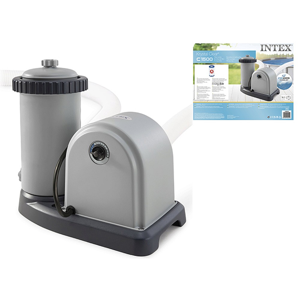 Pompă cu filtru – cartuș “Krystal Clear C1500”, capacitate 5678 L/h