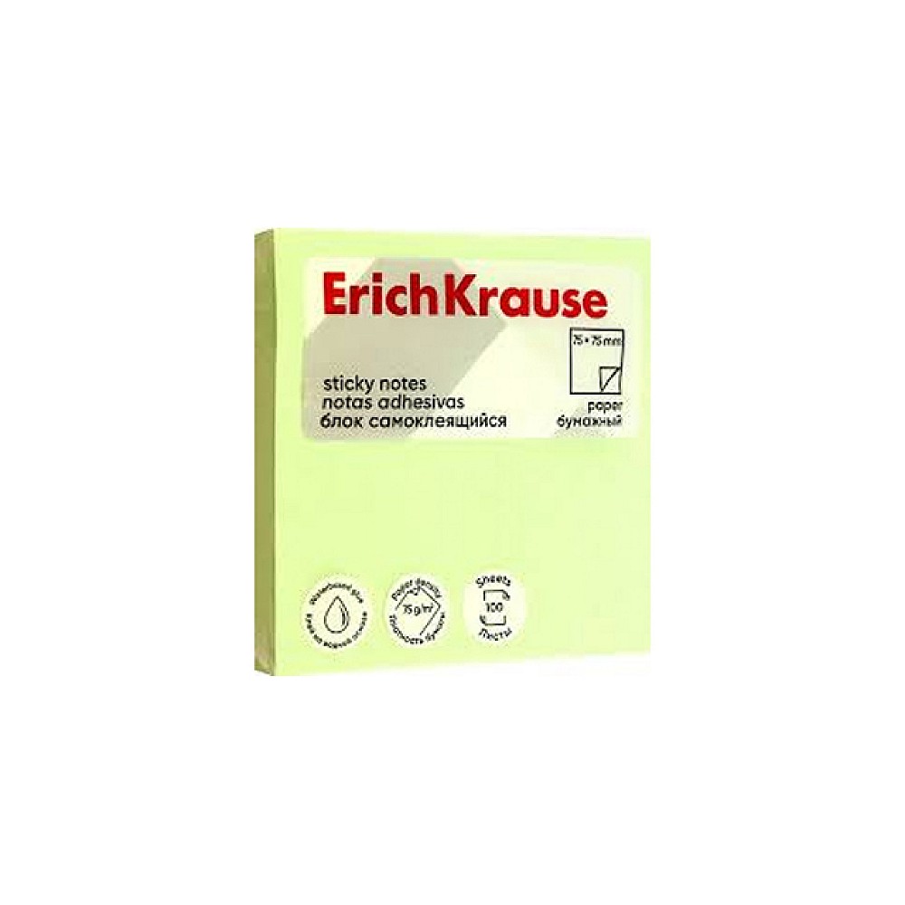 Memory Stick ErichKrause 75X75 mm, 100 foi, verde