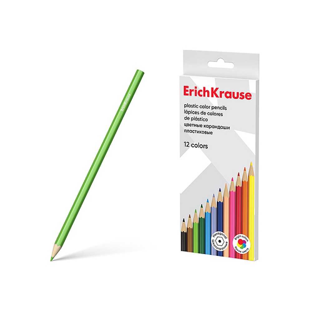 Set creioane colorate 12 buc ErichKrause