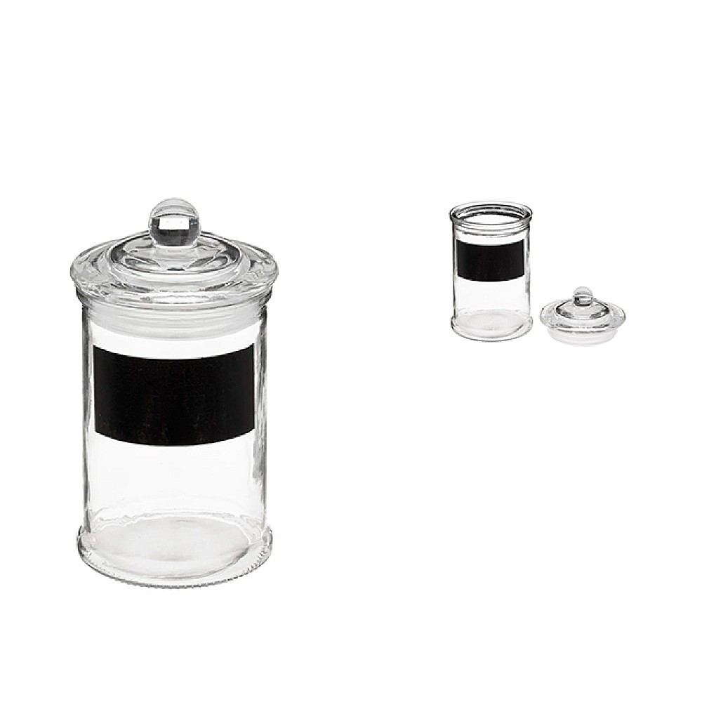 Borcan din sticla Five 0.12l 11.5cm