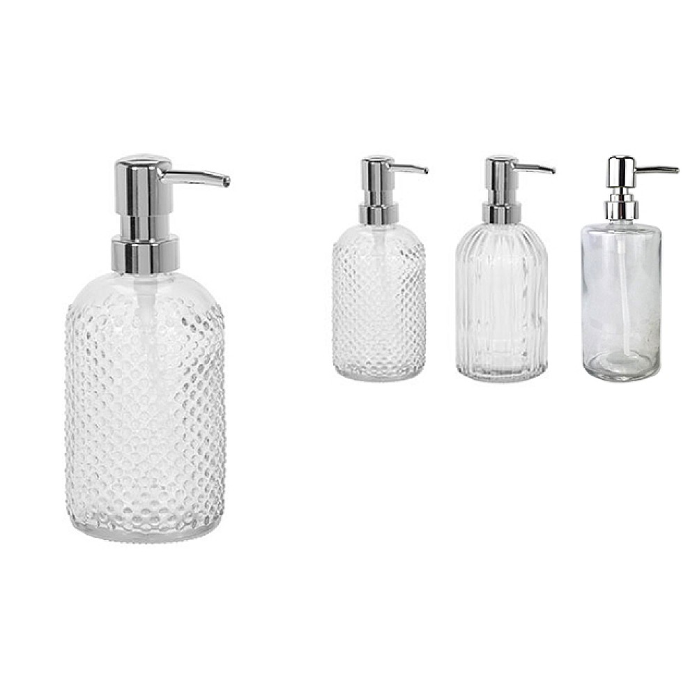 Dozator pentru sapun Bathroom 19cm, din sticla
