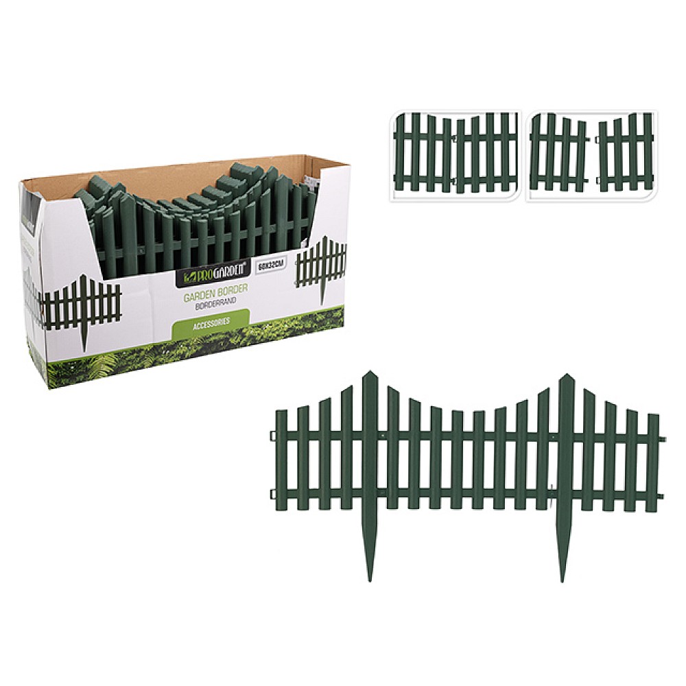 Gard decorativ pentru gradina 60X32cm, verde