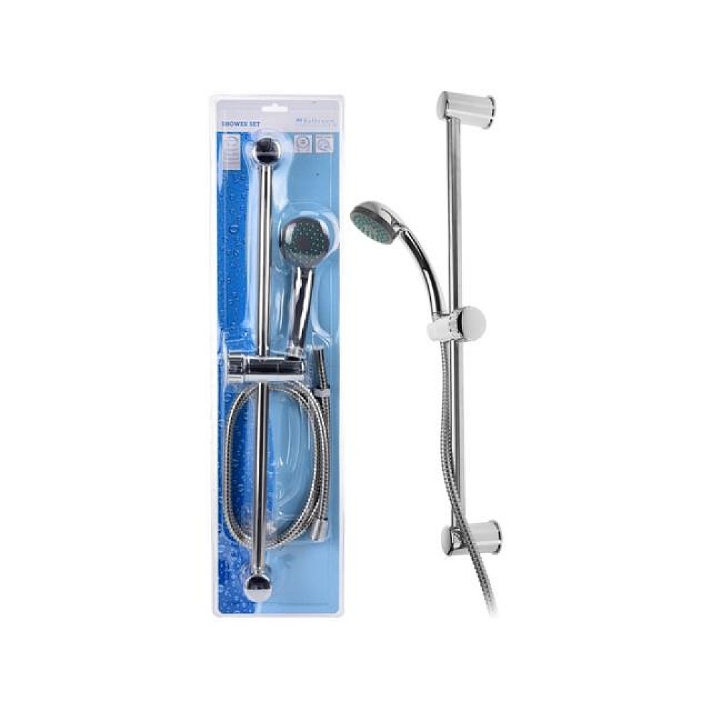 Set de dus Bathroom: para dus, furtun, suport 