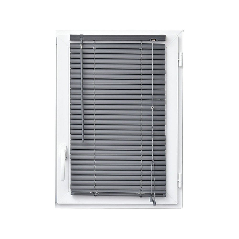 Jaluzea Orizontala 150X180cm Luance, PVC, gri inchis