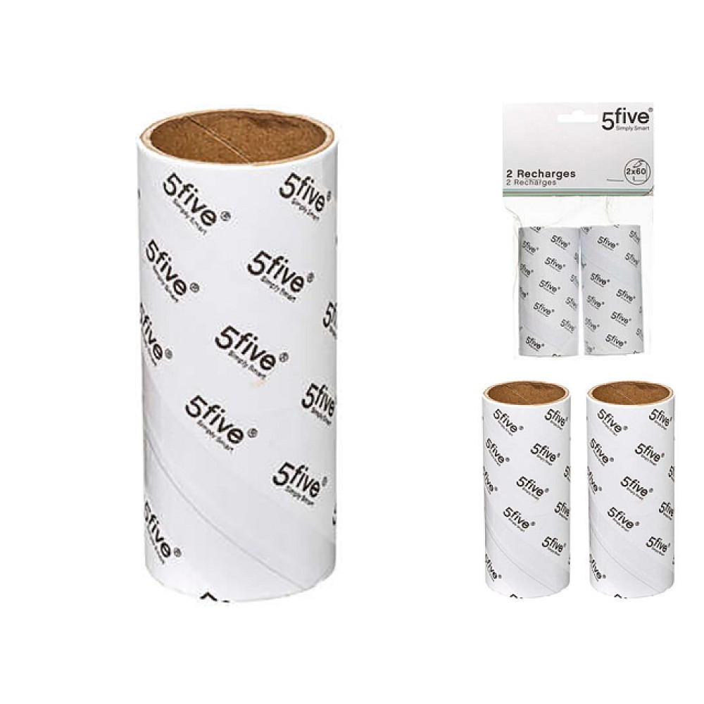 Rezerva pentru perie haine Five 2 buc х 60 foi D4.8X10cm