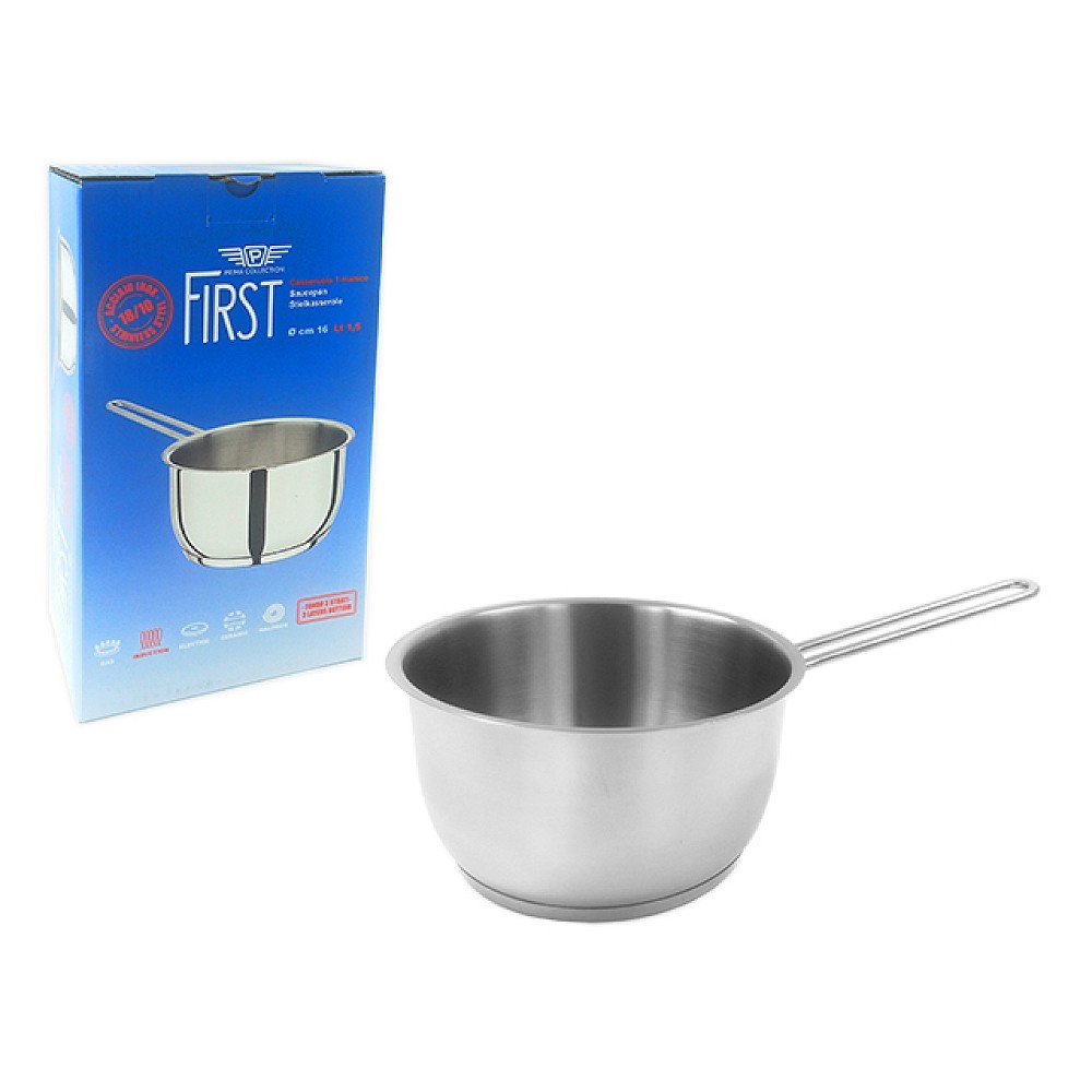 Caus Pinti First 16cm 1.5l cu maner, inox