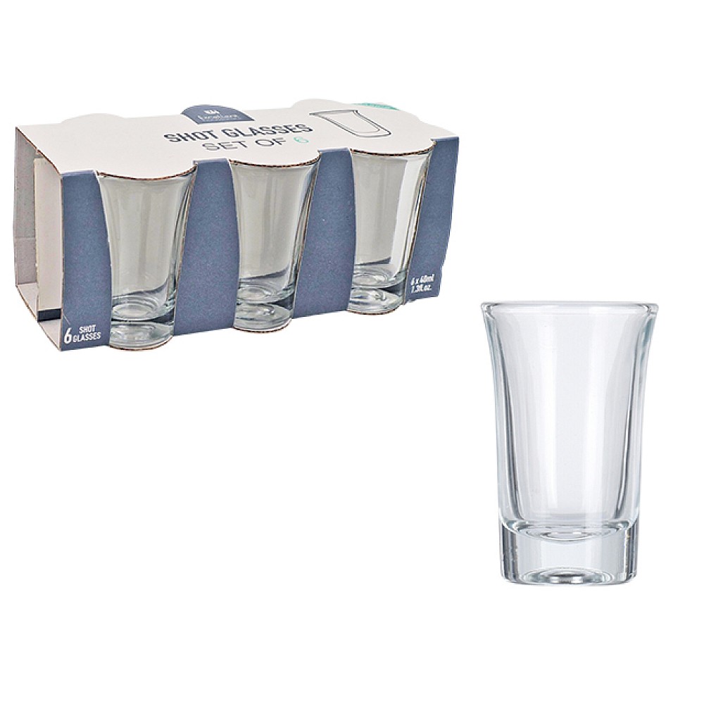 Set 6 pahare tip shot EH 40ml