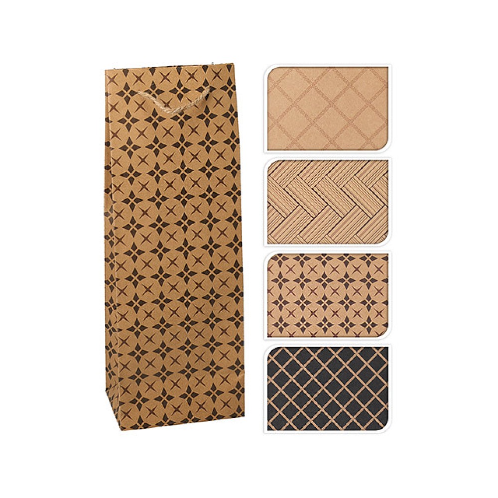 Punga cadou pentru sticla 12X9X35 cm 