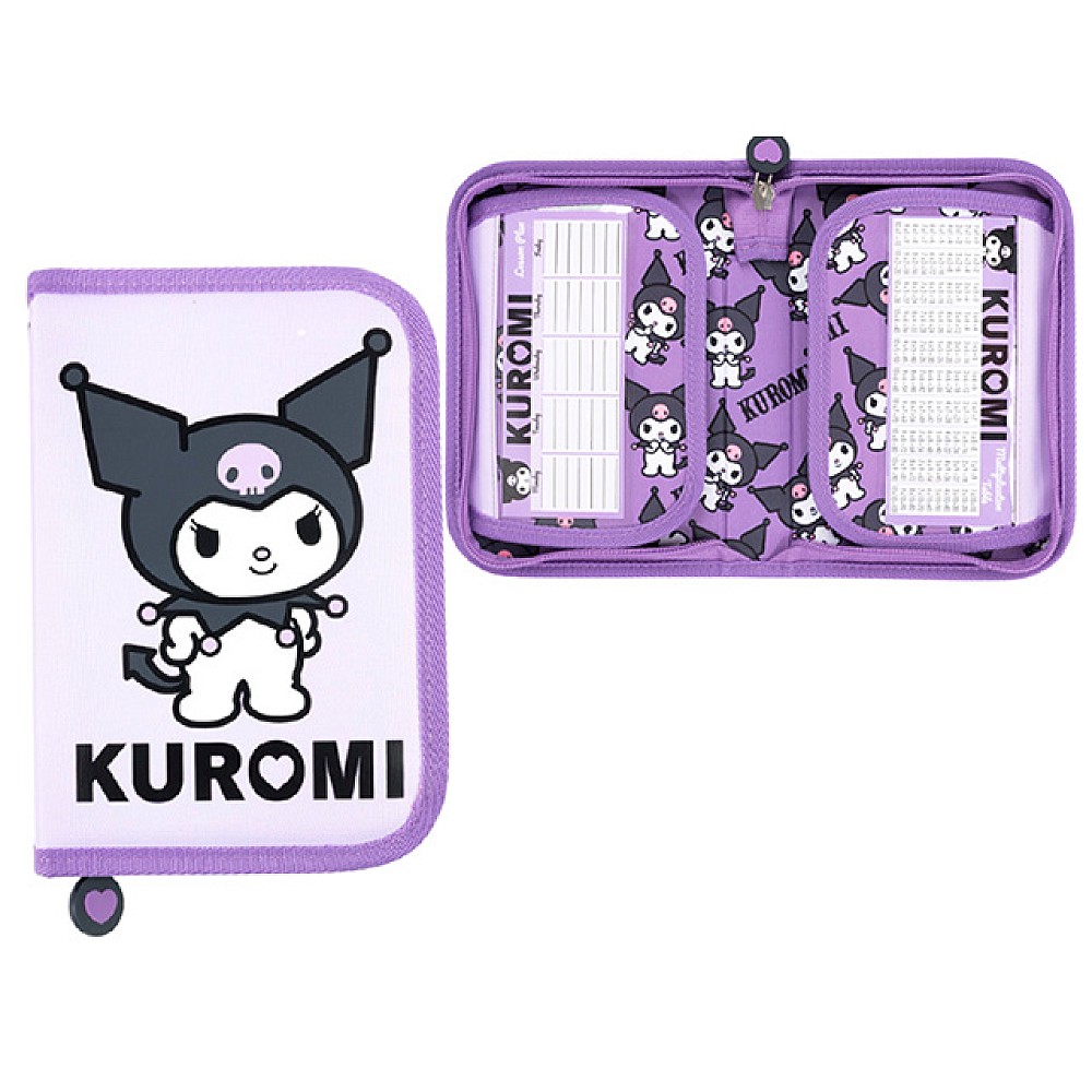 Penar 20.5X14X3.5 cm Kuromi Violet, textil