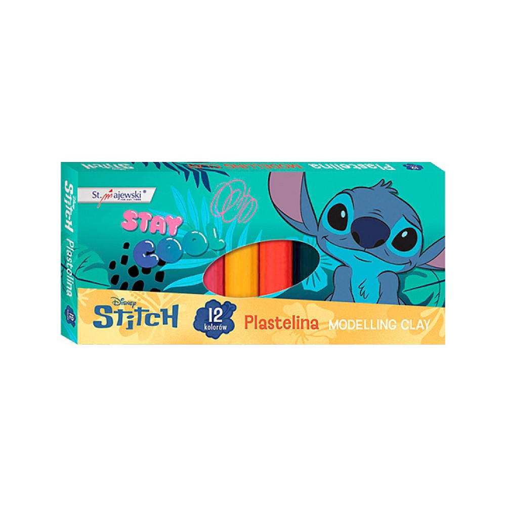 Plastilina Bambino Stitch, 12buc
