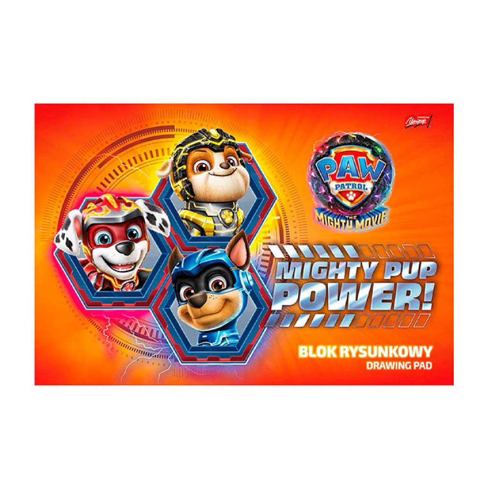 Album pentru desen A4 Paw Patrol, 20 foi