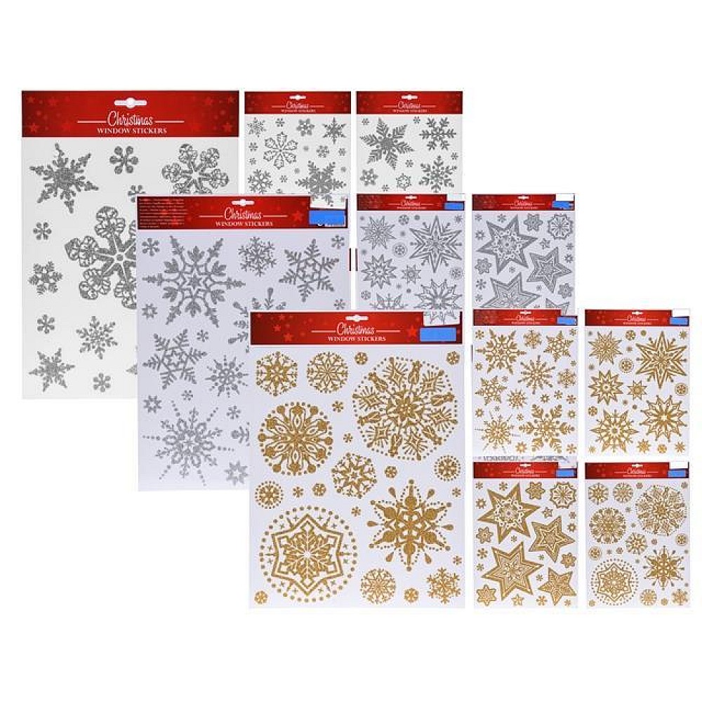 Autocolante de revelion pe fereastra 30X42cm 