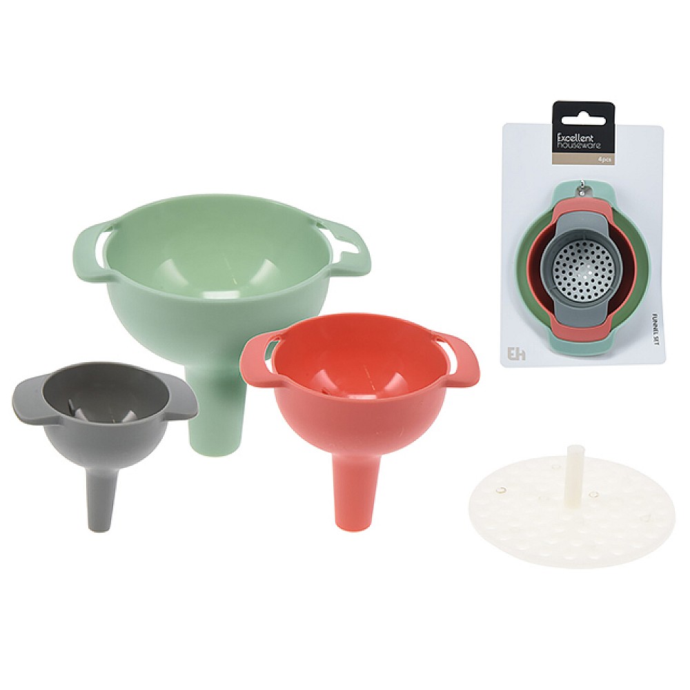 Set palnii cu filtre EH 3buc D10/8/6cm