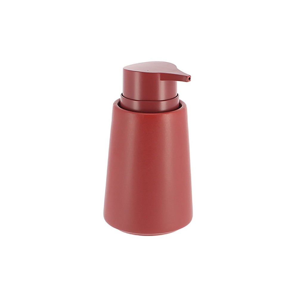 Dozator pentru săpun Tendance Solid Color 420ml bordo, din polirezină