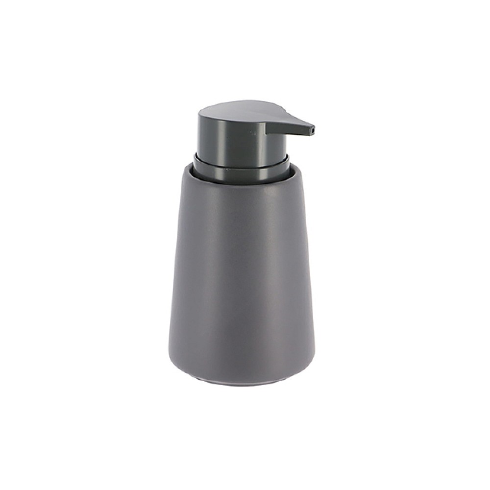 Dozator pentru săpun Tendance Solid Color 420ml gri, din polirezină