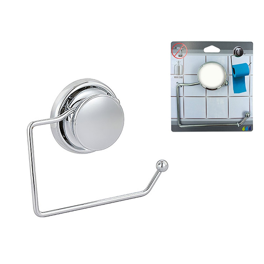 Suport pentru hârtie WC pe ventuze Tendance 14.8X13.8cm