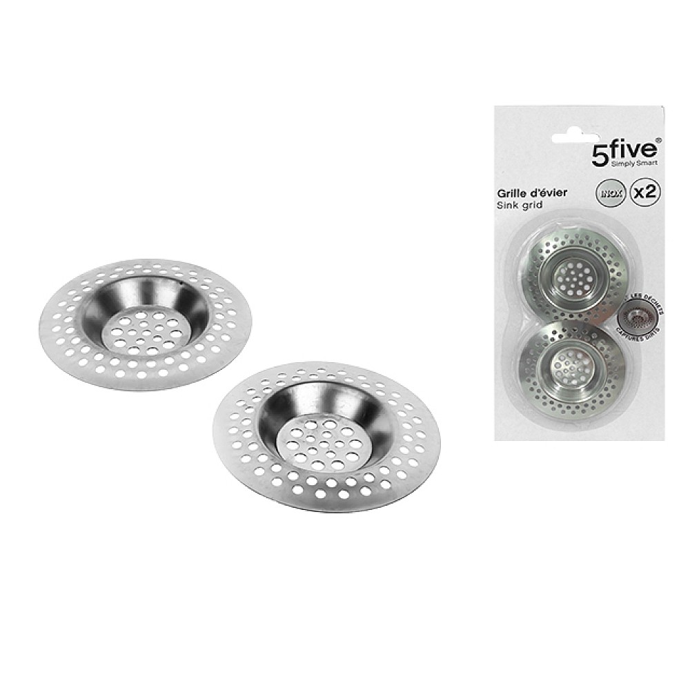 Site pentru chiuveta Five 2buc D7сm, metal