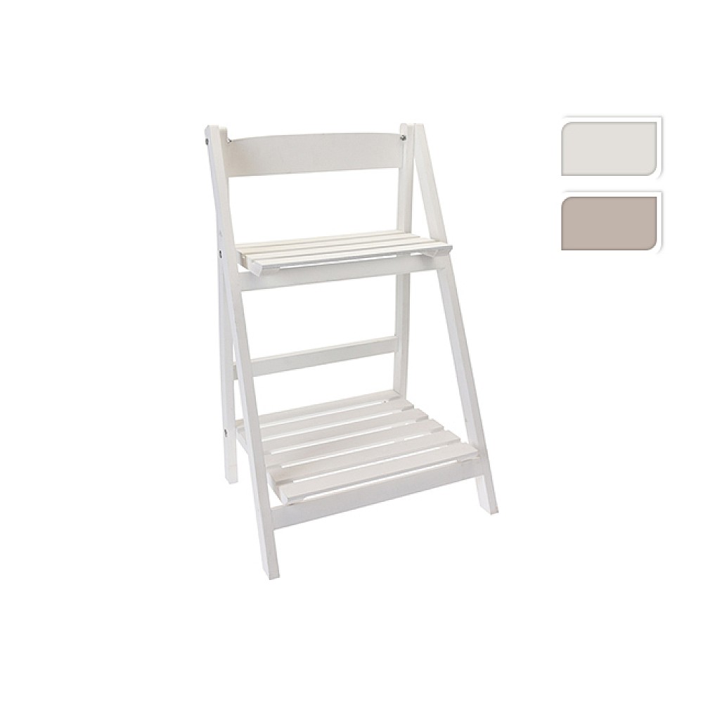 Suport pentru flori 2 nivele 65X41X32cm, lemn