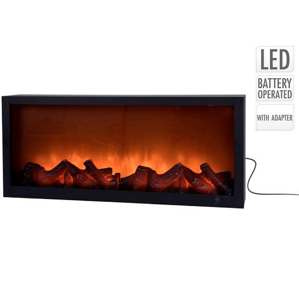 Semineu decorativ LED 57Х25Х10cm 220V