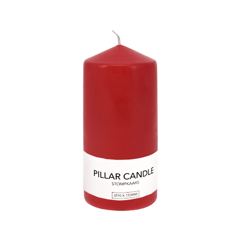 Lumanare 7X15cm, 57 ore, rosie