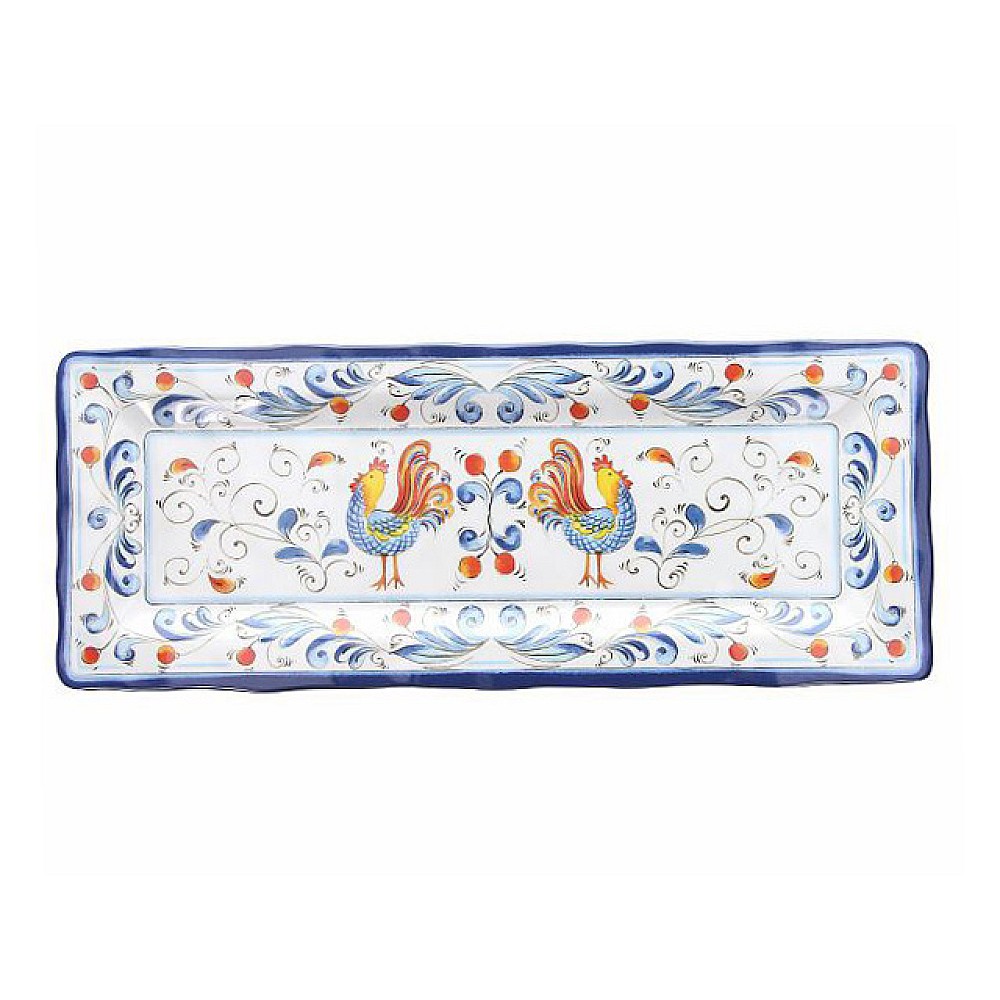 Platou de servire 38X15cm Tognana Rooster, melamina