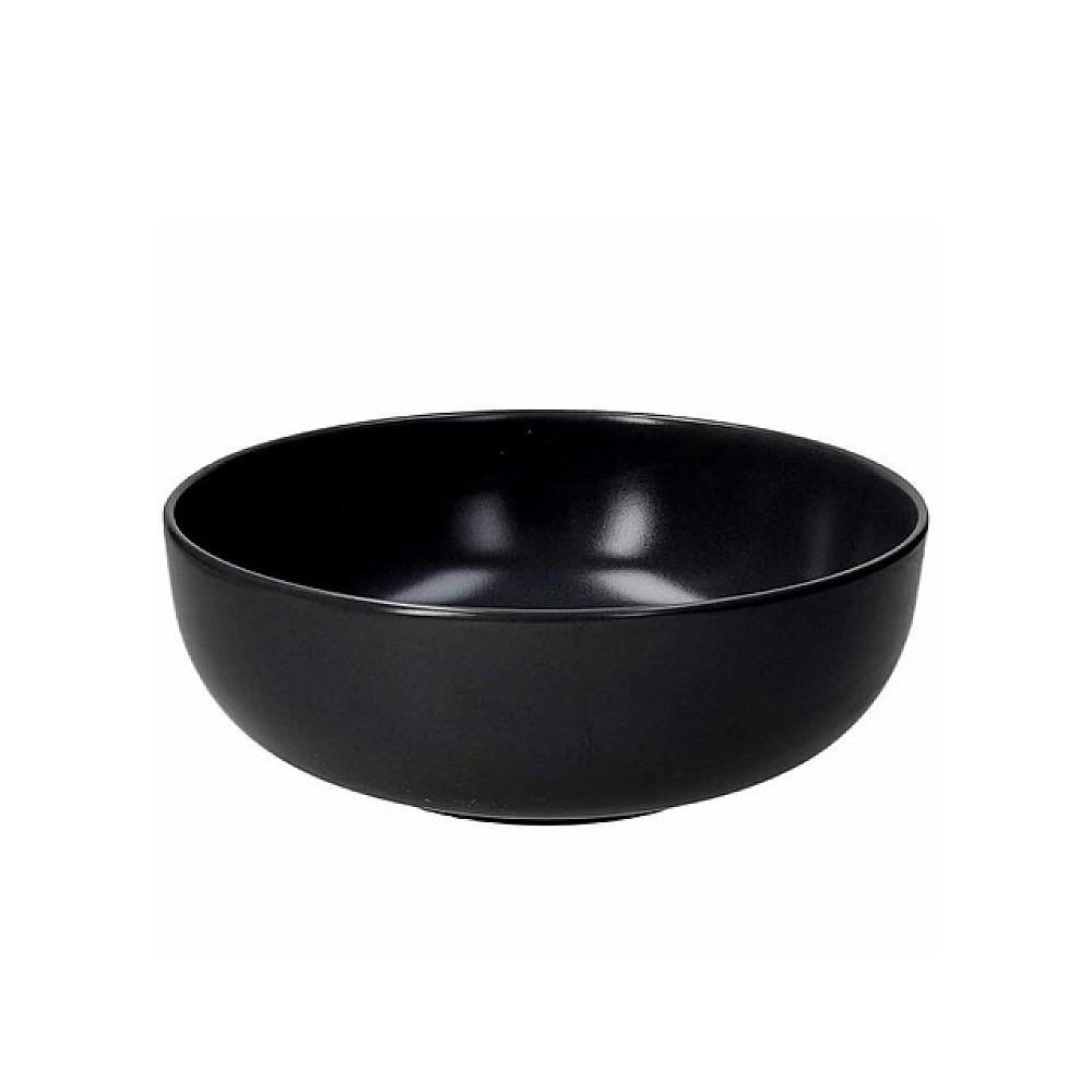 Salatiera din ceramica 23cm Tognana Tatami, negru. ceramica