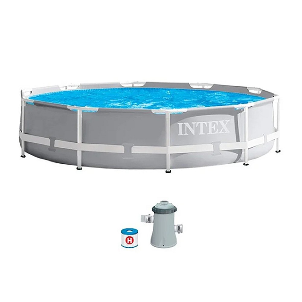 Piscina PREMIUM PRISM FRAME 305X76 cm, 4485 l, cu pompa de filtrare