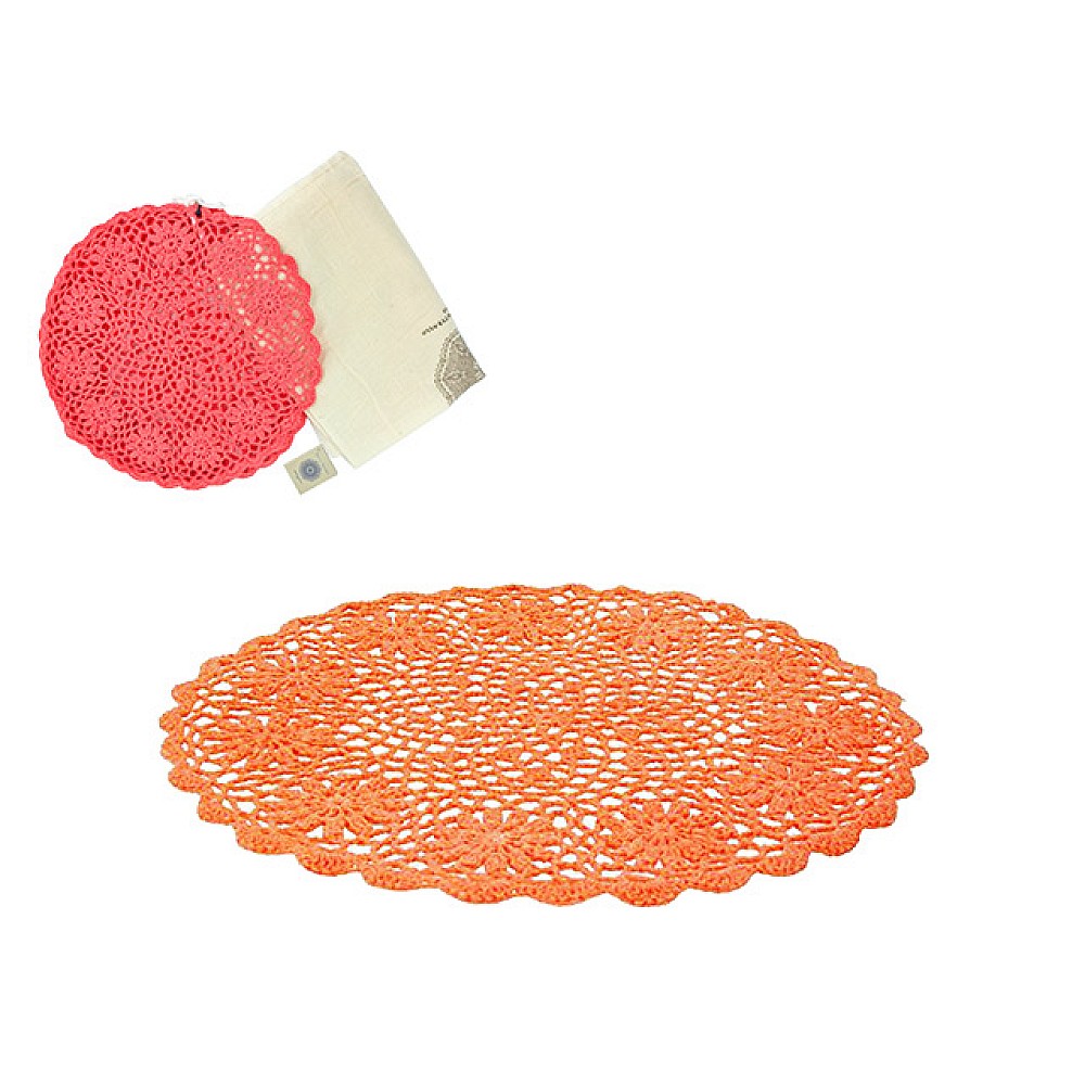 Set servetele de servire AF Pizza 2buc, coral