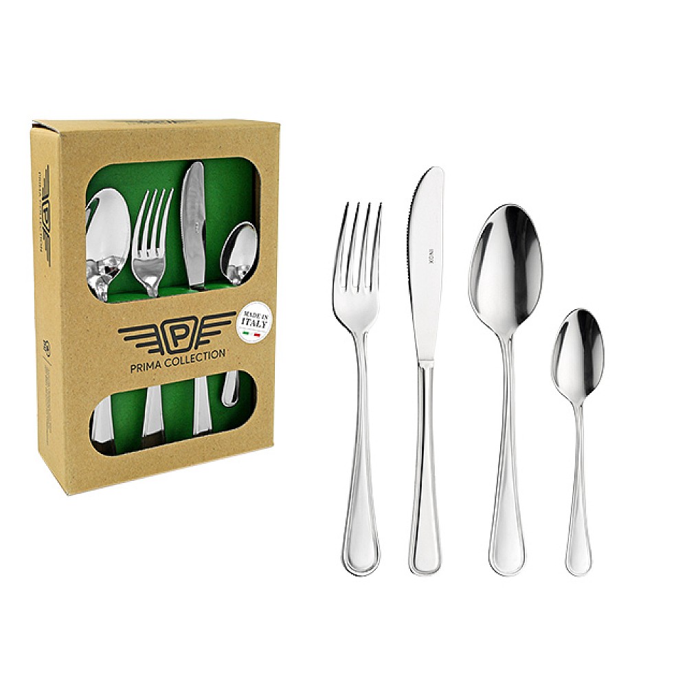 Set de tacimuri Pinti Cardiff 24buc, inox