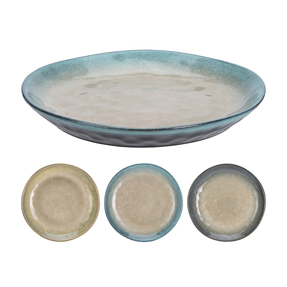 Farfurie de desert 20cm Reactiv Glaze, ceramica