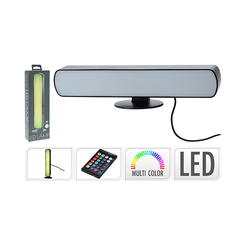 Lampa LED 4 moduri de iluminare, telecomanda, cablu usb