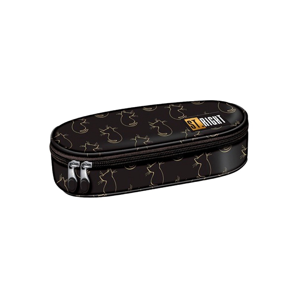 Penar 23X9.5X6 cm St.Right Golden Cats, textil