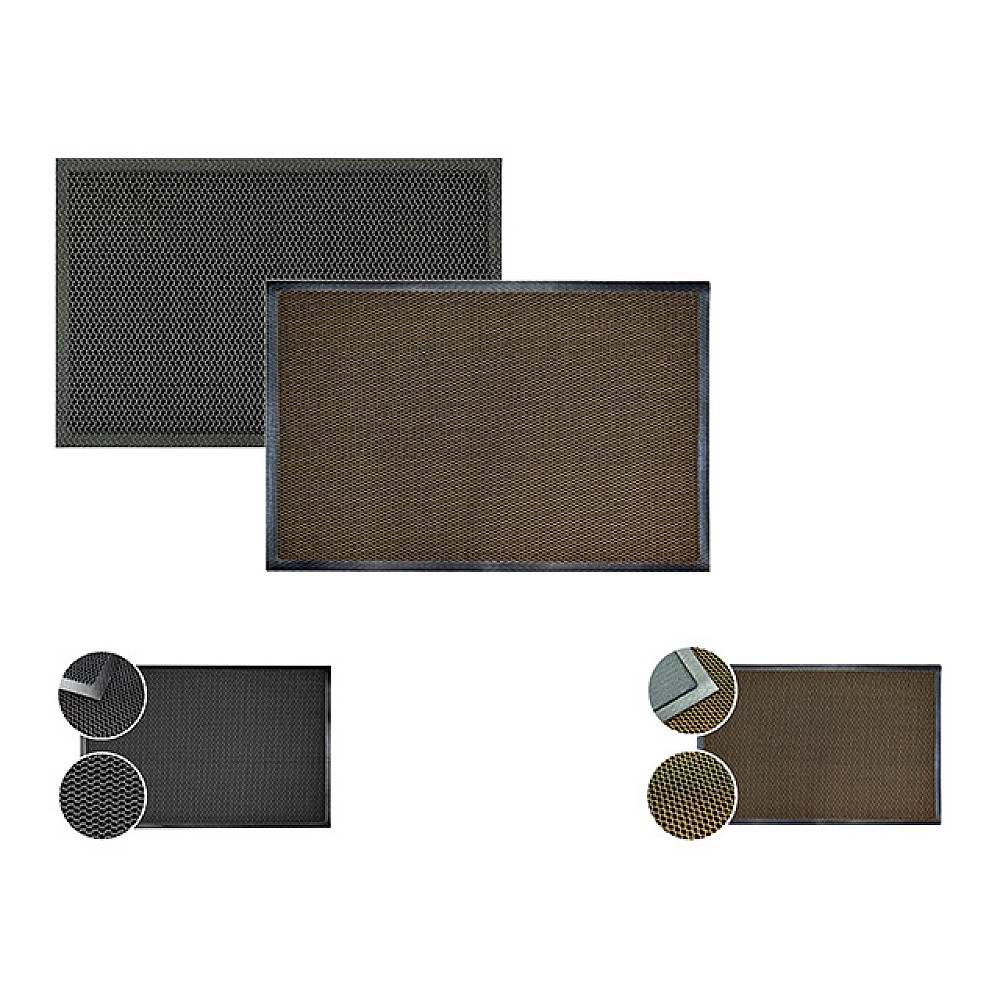 Covoras pentru antreu 80X120cm KDHome Depo, cauciuc/poliester