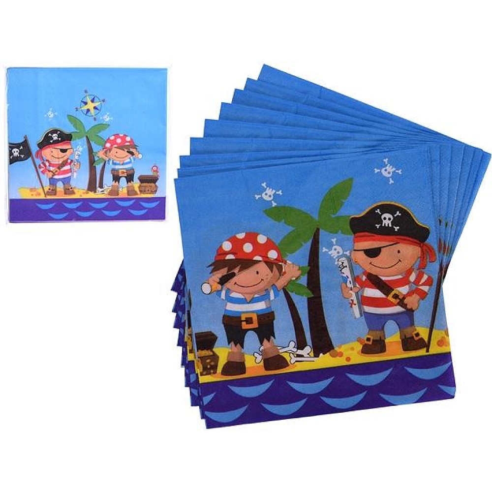 Set servetele Pirates 16buc, 33Х33cm